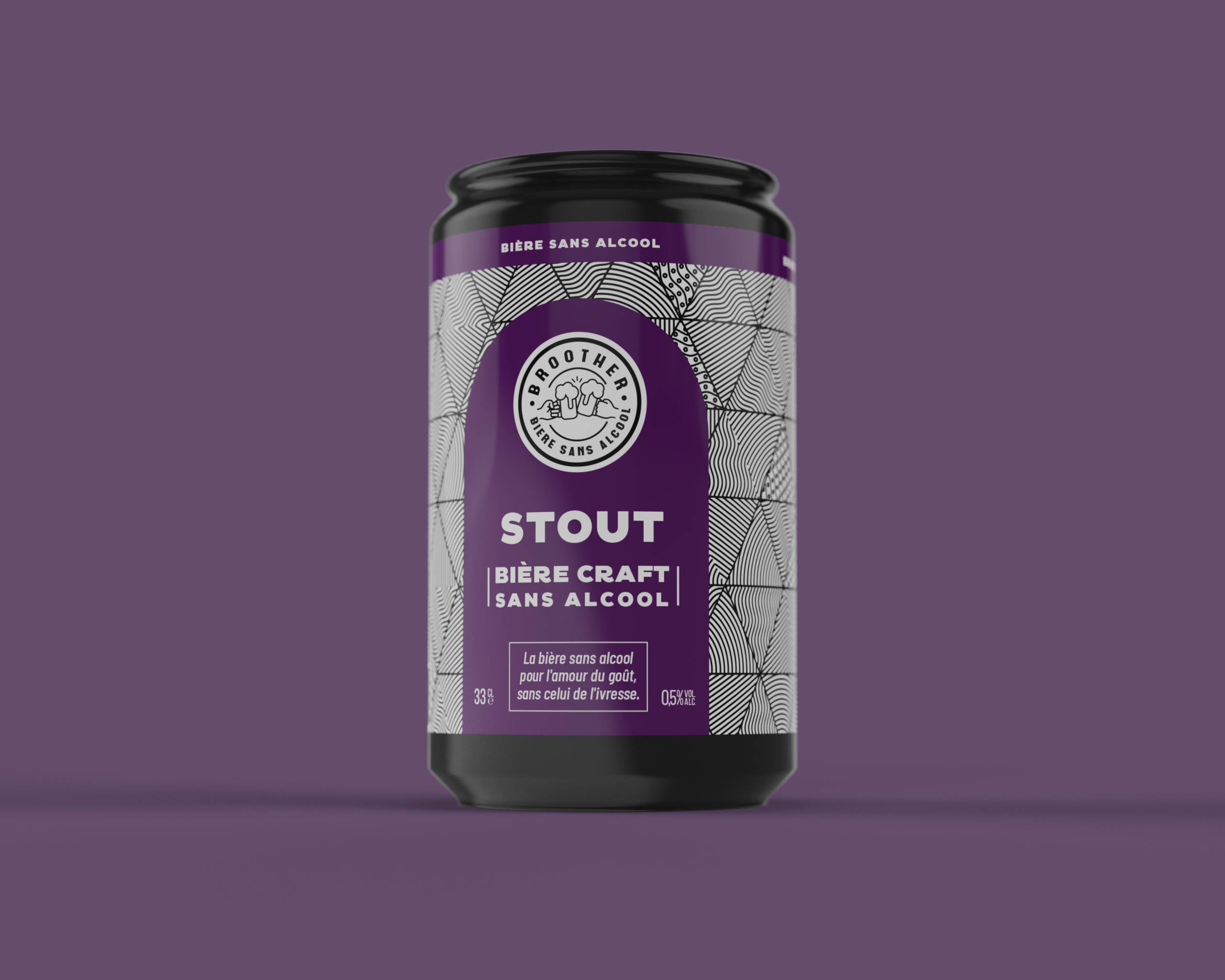Canette Stout English Pub 0.0