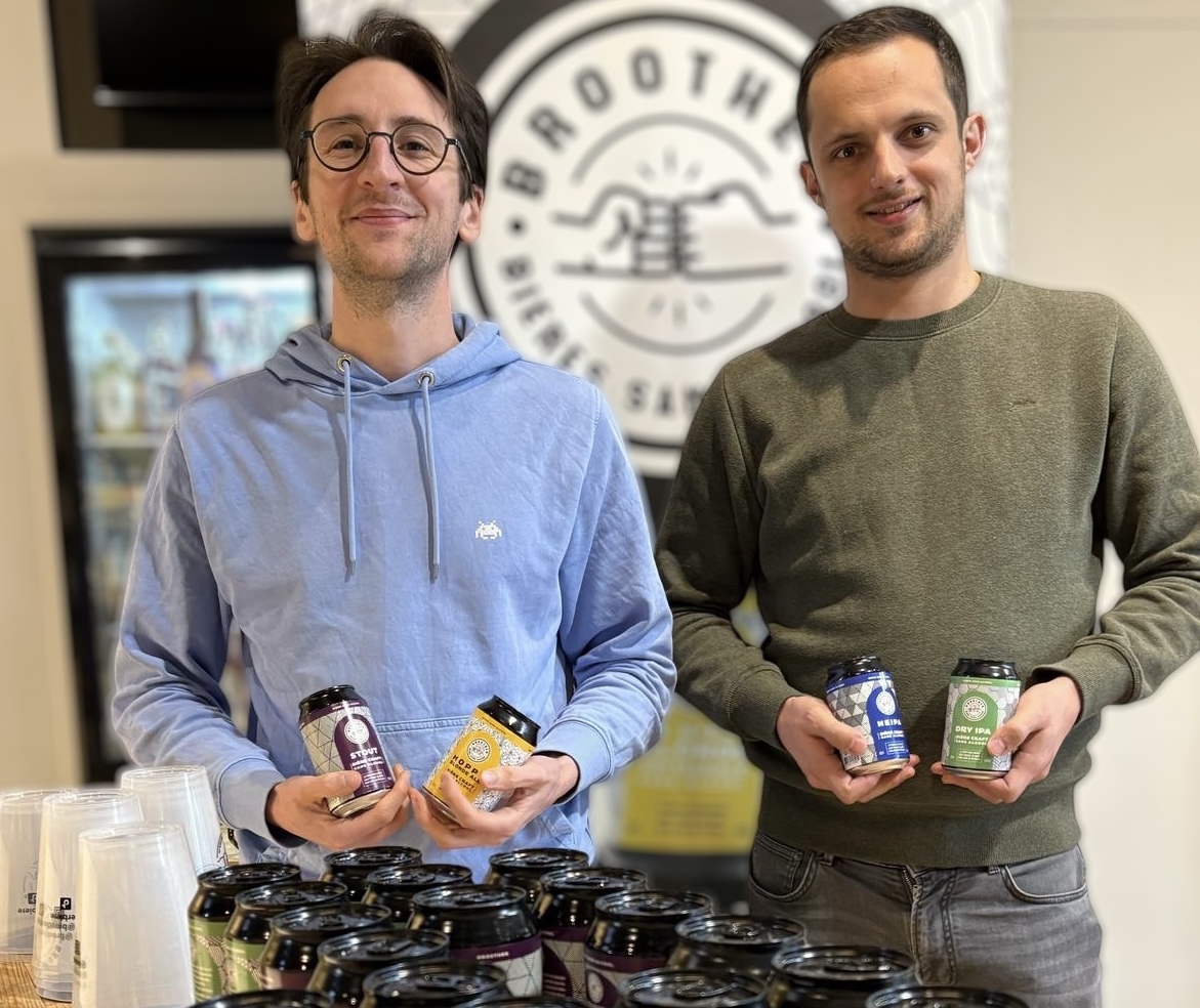Stand BROOTHER au marché